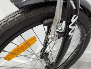 Bicicleta plegable Merida blanca