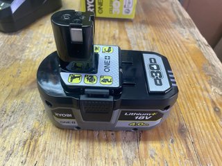 Batería y Cargador Ryobi ONE+ 18V 4.0Ah