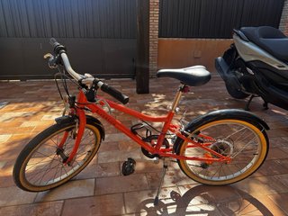 Bicicleta infantil rosa