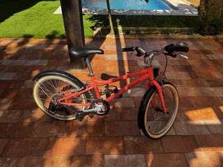 Bicicleta infantil rosa