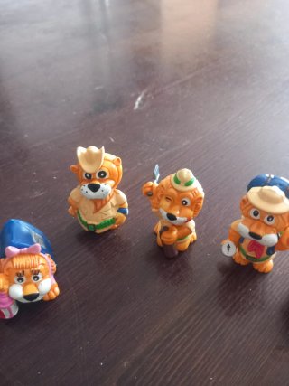 6 Personaggi Kinder Leo Venturas 1993