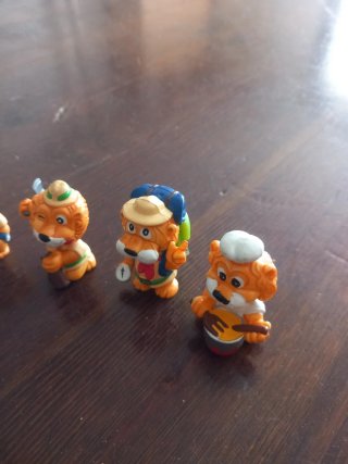 6 Personaggi Kinder Leo Venturas 1993