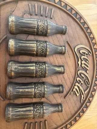 Decorazione Vintage in Legno Coca-Cola