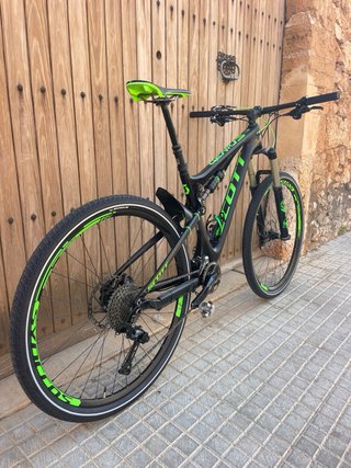 Bicicleta Scott Doble Suspensión Carbono L