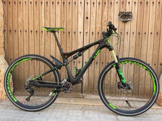Bicicleta Scott Doble Suspensión Carbono L