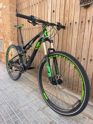 Bicicleta Scott Doble Suspensión Carbono L