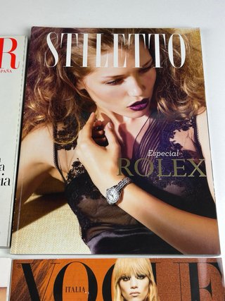 Lote de 7 revistas de moda