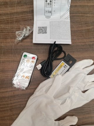 Aplique pared LED recargable + mando a distancia ✨