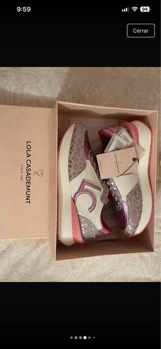Zapatillas Lola Casademont Talla 39 a estrenar