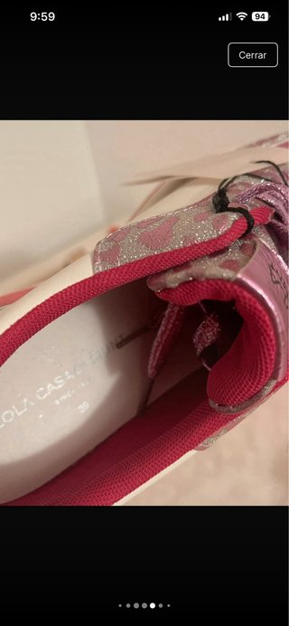 Zapatillas Lola Casademont Talla 39 a estrenar