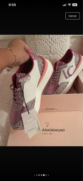 Zapatillas Lola Casademont Talla 39 a estrenar