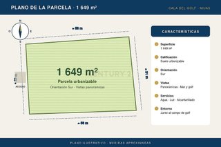 Terreno en venta en La Cala Golf - Lagar Martell en Mijas