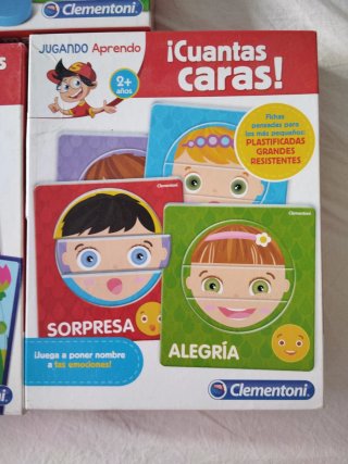 Lote 3 giochi educativi Clementoni per bambini