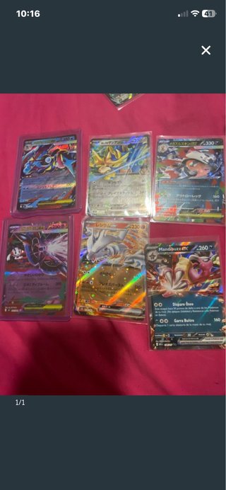 Cartas Pokémon EX