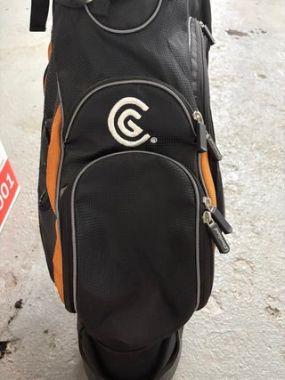 Bolsa de Golf Cleveland Negra y Naranja