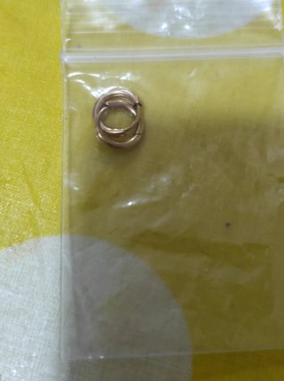 Pendientes Aro Niña Oro 14k