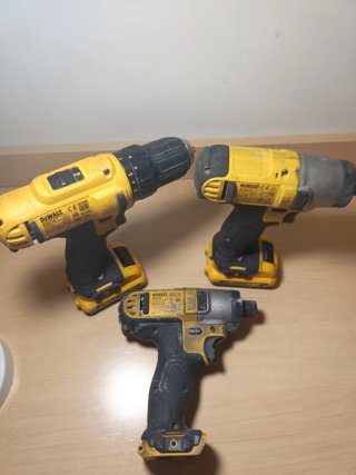 Lote 4 Atornilladores Dewalt