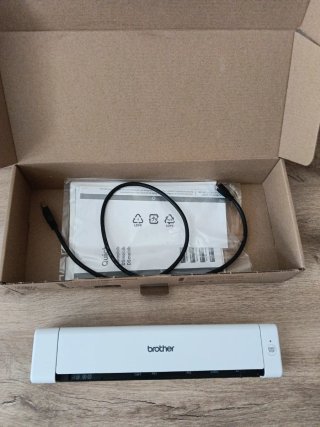 Scanner portatile Brother bianco