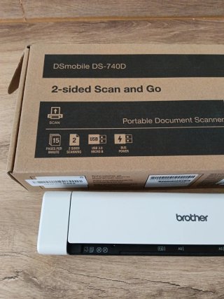 Scanner portatile Brother bianco