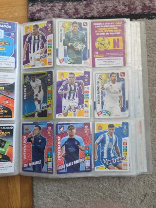 Colección cartas fútbol LaLiga Panini