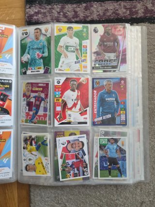 Colección cartas fútbol LaLiga Panini