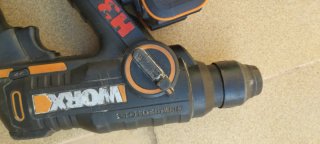 Taladro Atornillador Worx 20V + Baterías y Cargado