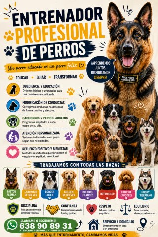 Adiestrador Canino Profesional