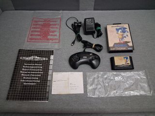 Pack videoconsola megadrive 1 y videojuego sonic