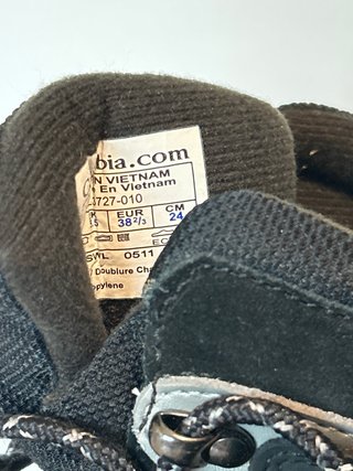 Botas Columbia Nieve Montaña Negro/Gris