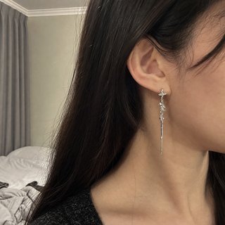Pendientes Estrella Plata