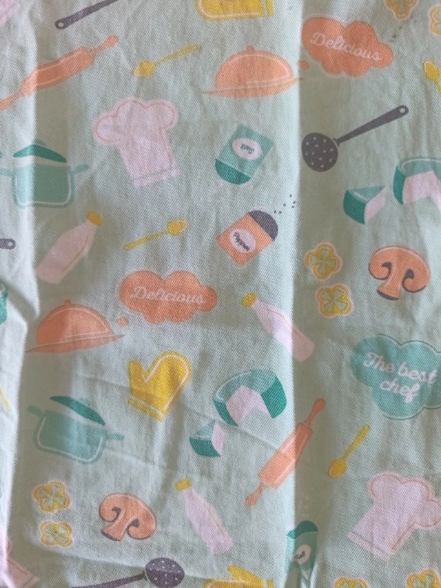 Delantal y gorro cocinero infantil