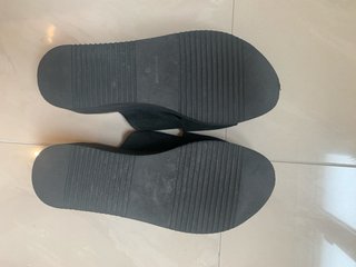 Sandalias negras plataforma ancha