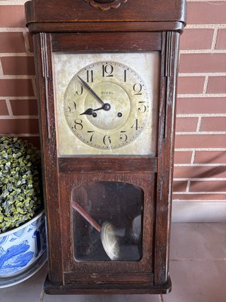 Reloj de pared antiguo Dival