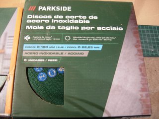 Discos de Corte para Tronzadora Parkside 180 mm