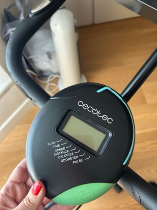 Bicicleta Estática Cecotec Plegable Respaldo