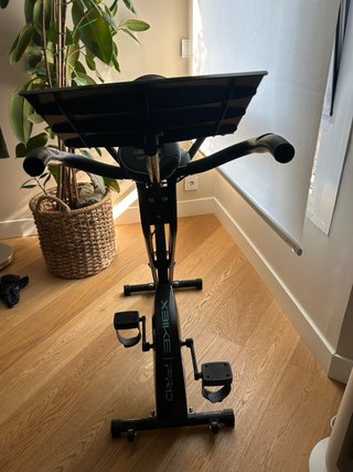 Bicicleta Estática Cecotec Plegable Respaldo