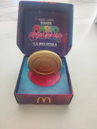 Moneda Super Mario Galaxy McDonald's