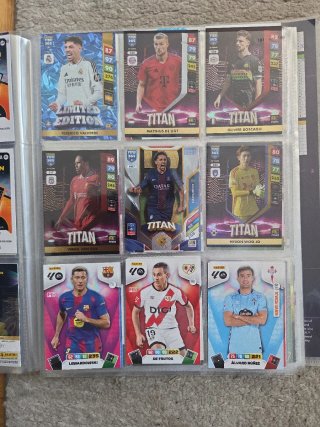 Cartas fútbol Panini colecciones varias
