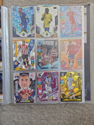 Cartas fútbol Panini colecciones varias