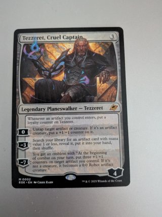 Tezzeret, Cruel Captain - Magic EOE