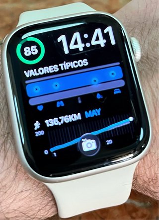 Apple Watch Series 9 45mm GPS Plata