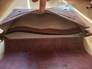 Bolso ejecutivo piel auténtica