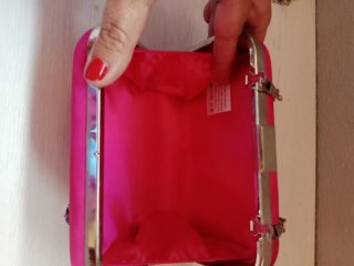 Zapatos y Cartera de Fiesta Rosa fucsia