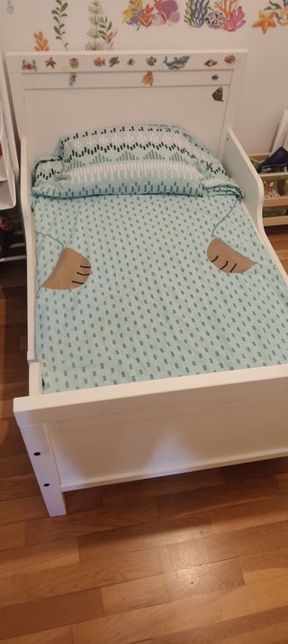 Cama extensible infantil + colchón