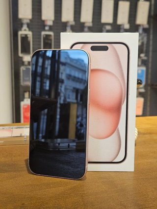 IPHONE 15 128GB ROSA 100% BATTERIA