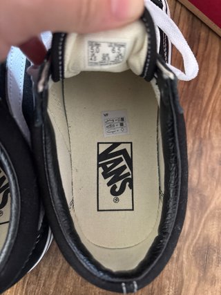Vans Old Skool Plataforma Negro/Blanco