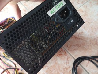 Fonte de Alimentação 600W ATX life com Cabo