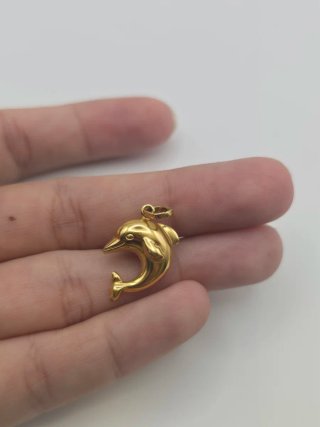 Colgante Delfín Oro 18k 1,84gr QUICKGOLD
