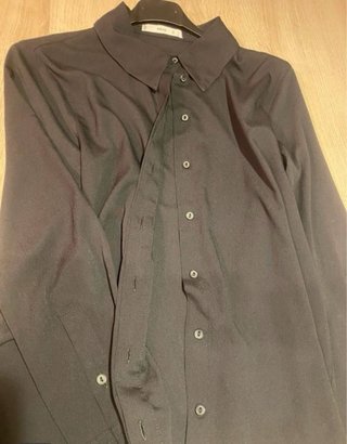 Blusa Mango Negra Talla XS