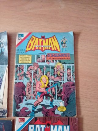 Lote Comics tebeos Batman años 70